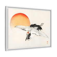 Flying crane by Kōno Bairei (1844-1895)