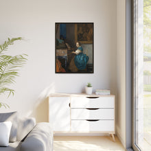 La joven sentada ante un virginal, de Johannes Vermeer (ca. 1670-1672) 