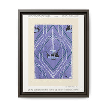 Art Deco fountain pattern pochoir print in oriental style. Original from our own 1914 edition of Samarkande - NOMADEN ART GALLERY