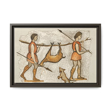 Hunter-Gatherer Mosaic: Vintage Encyclopaedia Art (1891) - NOMADEN ART GALLERY