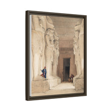 Excavated Temple of Gyrshe (Gerf Hussein) Nubia illustration by David Roberts (1796–1864)