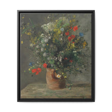 Flowers in a Vase (c. 1866) painting in high resolution by Pierre-Auguste Renoir - NOMADEN ART GALLERY