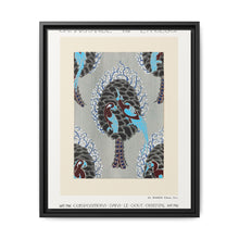 Art Nouveau bird pattern pochoir print in oriental style - NOMADEN ART GALLERY