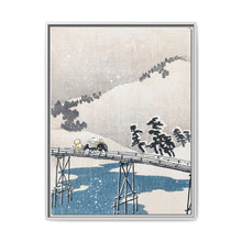 Snowy landscape with Mount Fuji (1900–1910) by Ohara Koson