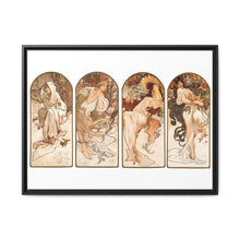 Alphonse Maria Mucha's The Seasons (1897). Famous Art Nouveau artwork - NOMADEN ART GALLERY