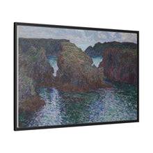 Rocks at Port-Goulphar, Belle-Île by Claude Monet - NOMADEN ART GALLERY