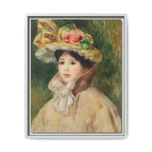 Woman with Capeline (Femme Ã la capeline) (early 1890s) by Pierre-Auguste Renoir - NOMADEN ART GALLERY