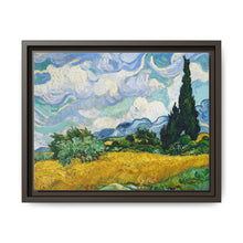 Vincent Van Gogh's Wheat Field with Cypresses (1889). Famous painting, original from the MET Museum - NOMADEN ART GALLERY