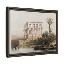The hypaethral temple at Philae called the Bed of Pharaoh illustration by David Roberts (1796–1864)