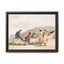 Illustration of fishermen from The Costume of Yorkshire (1814) by George Walker - NOMADEN ART GALLERY