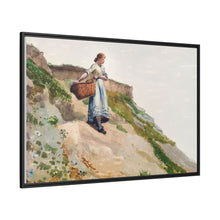 Girl Carrying a Basket (1882) by Winslow Homer
