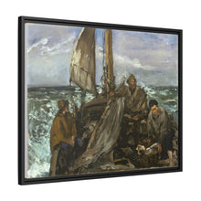 Los trabajadores del mar (1873) de Edouard Manet 