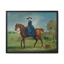 The Countess of Coningsby in the Costume of the Charlton Hunt (1760) by George Stubbs - NOMADEN ART GALLERY
