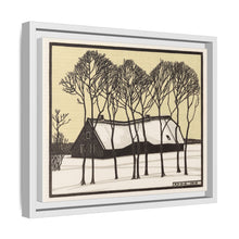 Farm in the snow (1918) by Julie de Graag