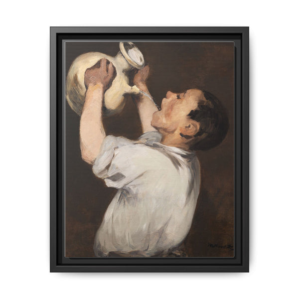 Boy with Pitcher (La Régalade), (1862–72) by Édouard Manet - NOMADEN ART GALLERY