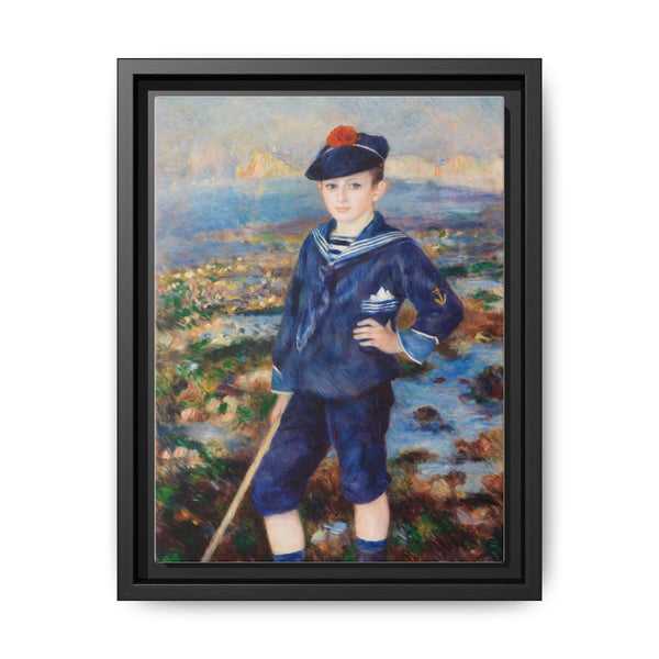 Sailor Boy (Portrait of Robert Nunès) (1883) by Pierre-Auguste Renoir - NOMADEN ART GALLERY
