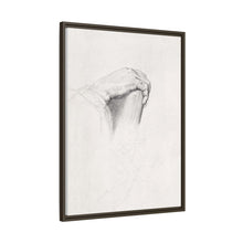 La mano de Poussin, según Ingres (ca. 1875-1877) de Georges Seurat