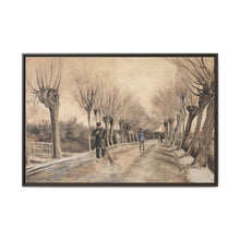 Road in Etten (1881) by Vincent Van Gogh - Large Framed Wall Art - NOMADEN ART GALLERY