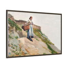 Girl Carrying a Basket (1882) by Winslow Homer
