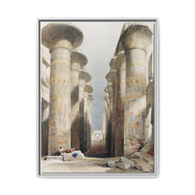 Great Hall at Karnak temple in Thebes illustration by David Roberts (1796–1864) - NOMADEN ART GALLERY