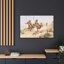 Apache Indians on Horseback by Herman Wendelborg Hansen