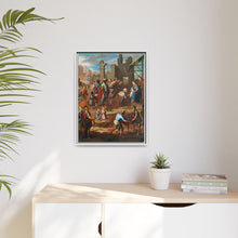 The Adoration of the Kings with Viceroy Pedro de Castro y Figueroa, Duke of La Conquista (La adoracion de los reyes con el virrey Pedro de Castro y Figueroa, duque de la Conquista) by Nicolas Enriquez.