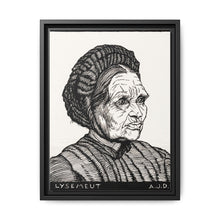 Portrait of Laren farmer's wife named Lysemeut (1916) by Julie de Graag - NOMADEN ART GALLERY