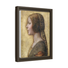 Leonardo da Vinci's Profile of a Young Fiancée (1495)