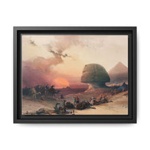 Approach of the simoom Desert of Gizeh illustration by David Roberts (1796–1864) - NOMADEN ART GALLERY