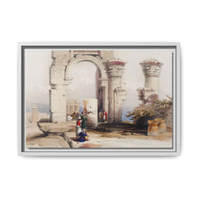 Ruins Temple on the Island of Biggeh Nubia illustration by David Roberts (1796–1864) - NOMADEN ART GALLERY