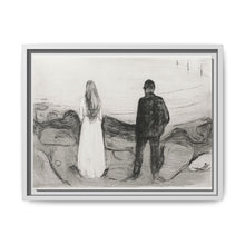Two Human Beings. The Lonely Ones (1894) by Edvard Munch - NOMADEN ART GALLERY
