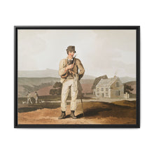 Illustration of moor guide from The Costume of Yorkshire (1814) by George Walker - NOMADEN ART GALLERY