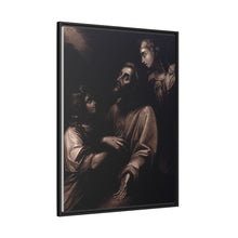 The ecstasy of Saint Francis of Assisi; two angels next to him. Mezzotint by W. Say after L. Carracci