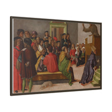 A Franciscan Monk Preaching (ca. 1515-1525 (Renaissance) by School of the Romagna