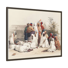 In the slave market at Cairo illustration by David Roberts (1796–1864)