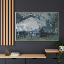 Arrival of the Normandy Train, Gare Saint-Lazare by Claude Monet - NOMADEN ART GALLERY