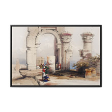 Ruins Temple on the Island of Biggeh Nubia illustration by David Roberts (1796–1864) - NOMADEN ART GALLERY