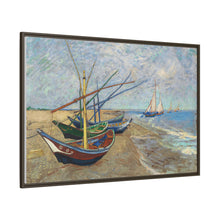 Vincent van Gogh's Fishing Boats on the Beach at Saintes-Maries (1888) - NOMADEN ART GALLERY