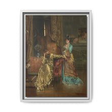 The Visit (c. 1870) by Alfred Stevens: A Glimpse into 19th-Century Elegance - NOMADEN ART GALLERY