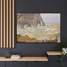 Claude Monet's Stormy Sea in Étretat (1883) - NOMADEN ART GALLERY