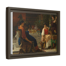 Preparations for the Festivities (The Floral Wreath) (1866) by Sir Lawrence Alma Tadema