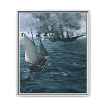 The Battle of the Kearsarge and the Alabama by Édouard Manet - NOMADEN ART GALLERY