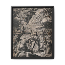 The martyrdom of Saint Ursula. Engraving by J. Sadeler after P. de Witte - NOMADEN ART GALLERY