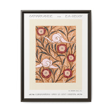 Art Nouveau Flower pattern stencil print in oriental style - NOMADEN ART GALLERY