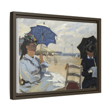 Claude Monet's The Beach at Trouville (1870) - NOMADEN ART GALLERY