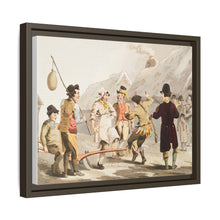 Illustration of the fool plough from The Costume of Yorkshire (1814) by George Walker