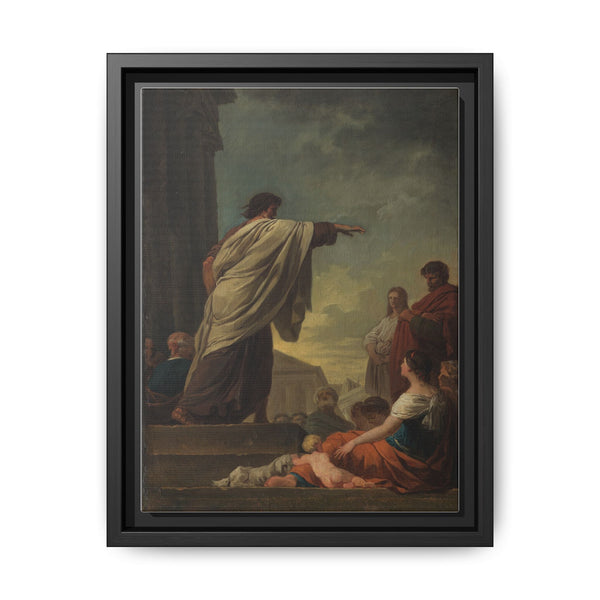 The Predication of Saint Paul by Joseph Benoiit Suvee - NOMADEN ART GALLERY