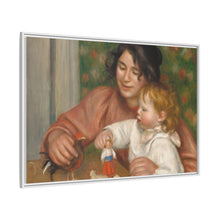El niño con juguetes de Pierre-Auguste Renoir, Gabrielle y el hijo del artista, Jean (1895-1896) 