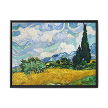 Vincent Van Gogh's Wheat Field with Cypresses (1889). Famous painting, original from the MET Museum - NOMADEN ART GALLERY