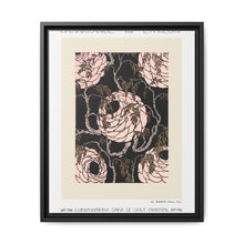 Flower pattern Art Deco stencil print in oriental style. Original from our own 1914 edition of Samarkande - NOMADEN ART GALLERY